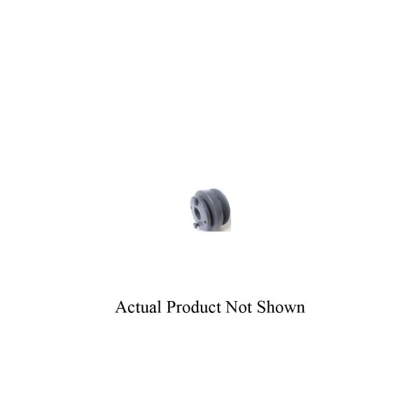 Classical Gripbelt AK Series Type 1 Single Groove Sheave, Split Taper Bore, 3/8 to 1-1/2 Bore